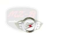 SIMSON SCHWALBE EMBLEM F. ARMATURENBLECH