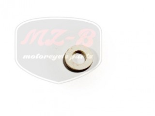 SIMSON SCHWALBE DRUCKSCHEIBE F.MOTORABDECKUNG WEISS