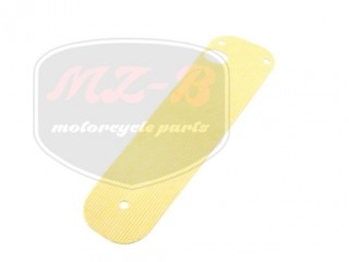 SIMSON SCHWALBE TRITTBRETTBELAG RECHTS WEISS