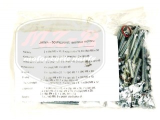 JAWA MUSTANG SCHRAUBE SATZ F.MOTORGEHAUSE