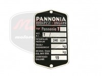 PANNONIA UNIVERSAL TYPSCHILD /T SERIE/