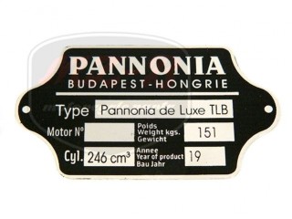 PANNONIA TLF TYPSCHILD /TLB/