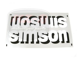 SIMSON UNIVERSAL AUFKLEBER F.KRAFTSTOFFBEHALTE PAAR