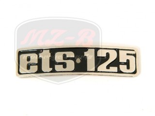 MZ/ETS 125 SCHRIFTZUG FÜR HINTERRADKOTFLÜGEL