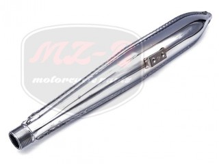 ROMET KADETT AUSPUFFTOPF VOLLST.CHROM