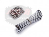 MZ/ES 250/2 SPEICHE+NIPPEL 121 MM SATZ CHROM